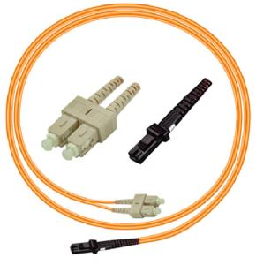 Quality LSZH Fiber Optic Patch Cord , 3.0mm 2M MTRJ Patch Cord Duplex wholesale