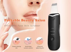 Lightweight Facial Skin Scrubber Device Electronic Spatula For Face Cleaning