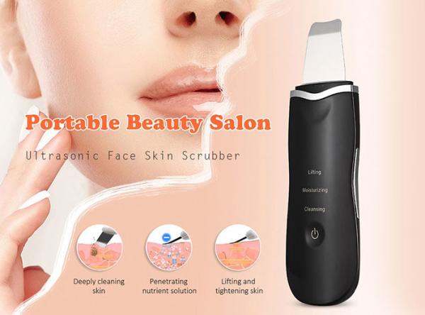 Cheap Lightweight Facial Skin Scrubber Device Electronic Spatula For Face Cleaning for sale