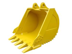 Quality Heavy Duty PC400 Komatsu Excavator Bucket For Digging Earth 0.5m3 - 5m3 wholesale
