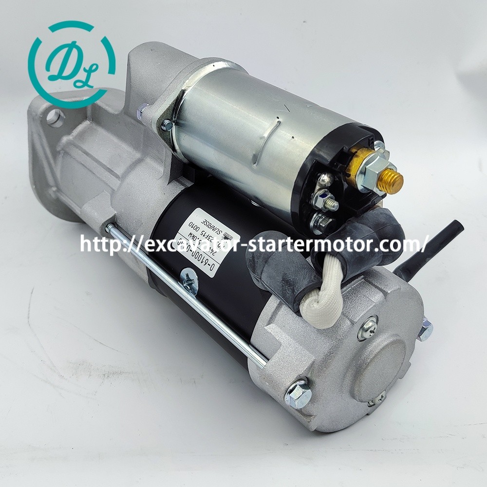 24V 13T 0-61000-0260 Starter Motor 0610000260 Excavator 4HK1 Engine