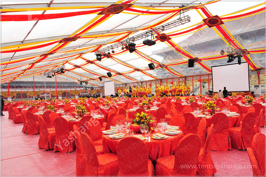 Transparent Glass Wall and Glass Door Gazebo Canopy Tents White PVC Cover