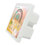 Alexa Compatible WIFI Smart Wall Light Switch 86 * 86 * 38mm WIFI And RJ45