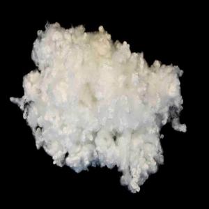 Quality Regenerated Hollow Conjugated Siliconized Polyester Fiber 32mm wholesale