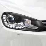 Headlight Assembly For Volkswagen VW Golf 6 Modification 6 Gti R20 Tear Eye DRL