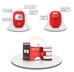 Ce Iso 15197 Blood Glucose Level Testing Kit 1.11 - 33.3 Light Warning Voice