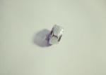 Carbon Steel Nylock Hex Nut , M8 Nylon Nut For High - Rise Steel Structure