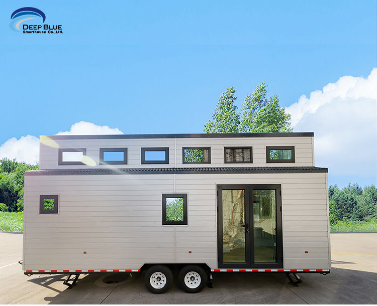 Light Steel Prefab Tiny House On Wheels With Australian Standard Modular Home