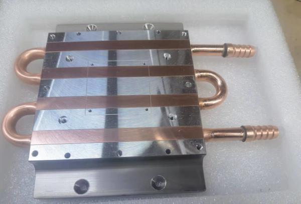115*158*20 mm Liquid Water Cooling Plate Copper Tube Customized Cold Plate With