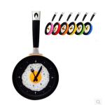 New creative gift product cook pan wall alarm clock