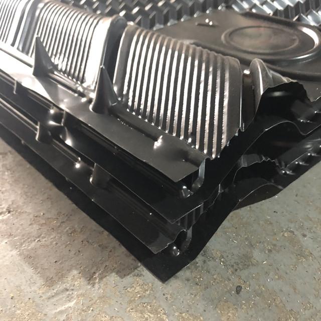 Hanging 1350mm Cooling Tower Infill Cross Flow Media 0.38-0.6mm