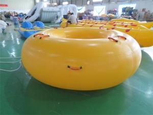 Quality 2 Persons Water Sport 2mm Tarpaulin Inflatable Ski Towable Tube wholesale