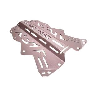 Quality High Strength Aluminum Diving Backplate Pink Anodized Laser Cutting Industrial wholesale