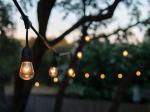 20 Bulbs Battery LED 120V String Light Balls For Outside Garden Patio Party IP65