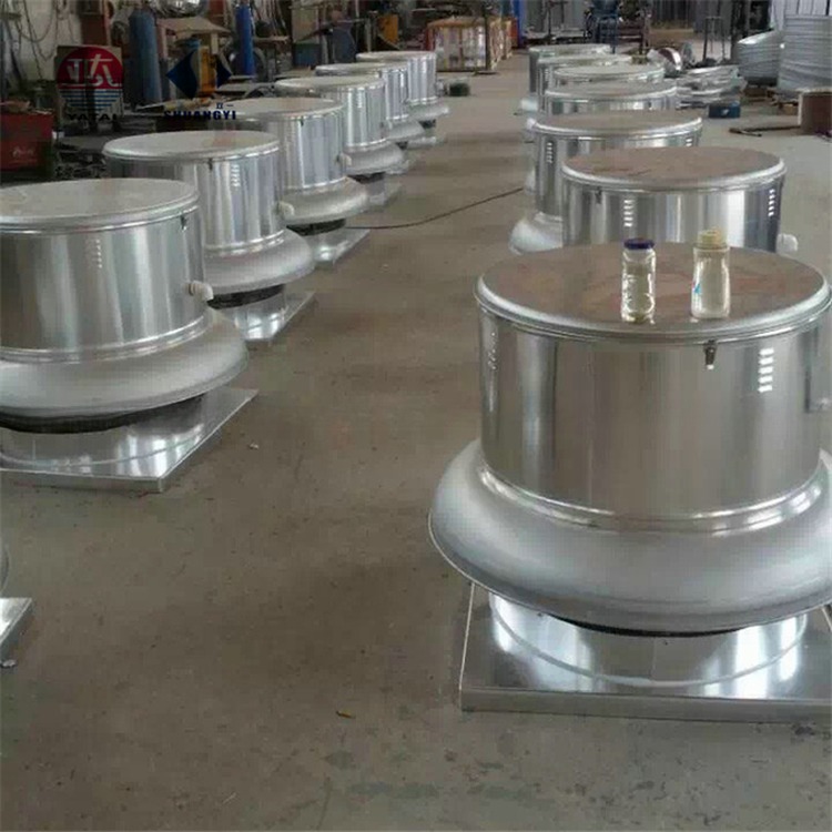 95 x 25-A2 Principal Axis Pulley FRP Rooftop Blower for Commercial Roof Ventilation