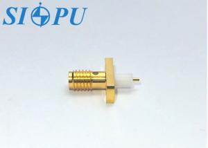 Quality Microstrip RF Coaxial SSMA Connector Female Flange Mounted wholesale