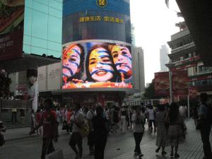Quality Aluminum P16 Round Led Advertising Billboard 2R1G1B IP65 3906 pixel / m² wholesale