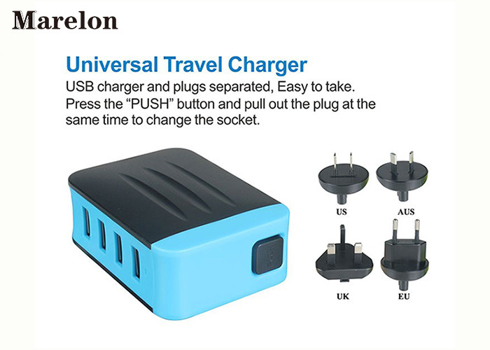 Home Wall Charger Power Adapter , Magnetic EU US UK Plug Universal Power Adaptor
