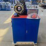 Electric Steel Industrial Hydraulic Hose Pipe Crimping Machine For Different
