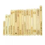 FDA Approved Disposable Wooden Ice Cream Stick Colourful Ice Cream Sticks