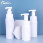 Foaming Facial Cleanser Bottle 200ml 250ml PET Round Pump Bottle For Skincare
