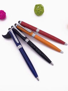 Quality private logo metal business pen with stylus on phone wholesale