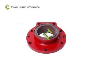 Quality Resistant Surfacing Sany Concrete Pump Parts Discharge Hole 2mm Thickness wholesale