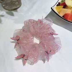 Pink Toddler Xl Hair Accessories Scrunchies Large Rubber Bands Scrunchy