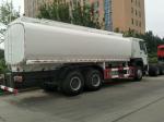 SINOTRUK HOWO 6X4 25CBM Oil Tank Truck 10Wheels 400Hp White