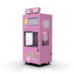 Commercial Automatic Cotton Candy Vending Machine ROHS Multi Language