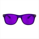 UV 400 Color Therapy Sunglasses UVB Protective 9 Color Lenses
