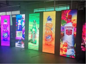 Quality Led Advertising SMD2121 192x192mm P3 Smart LED Poster wholesale
