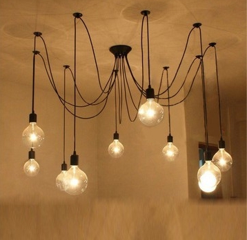 Edison LED ST64 bulb light gold spark retro lamp Vintage bulbs decorative lighting