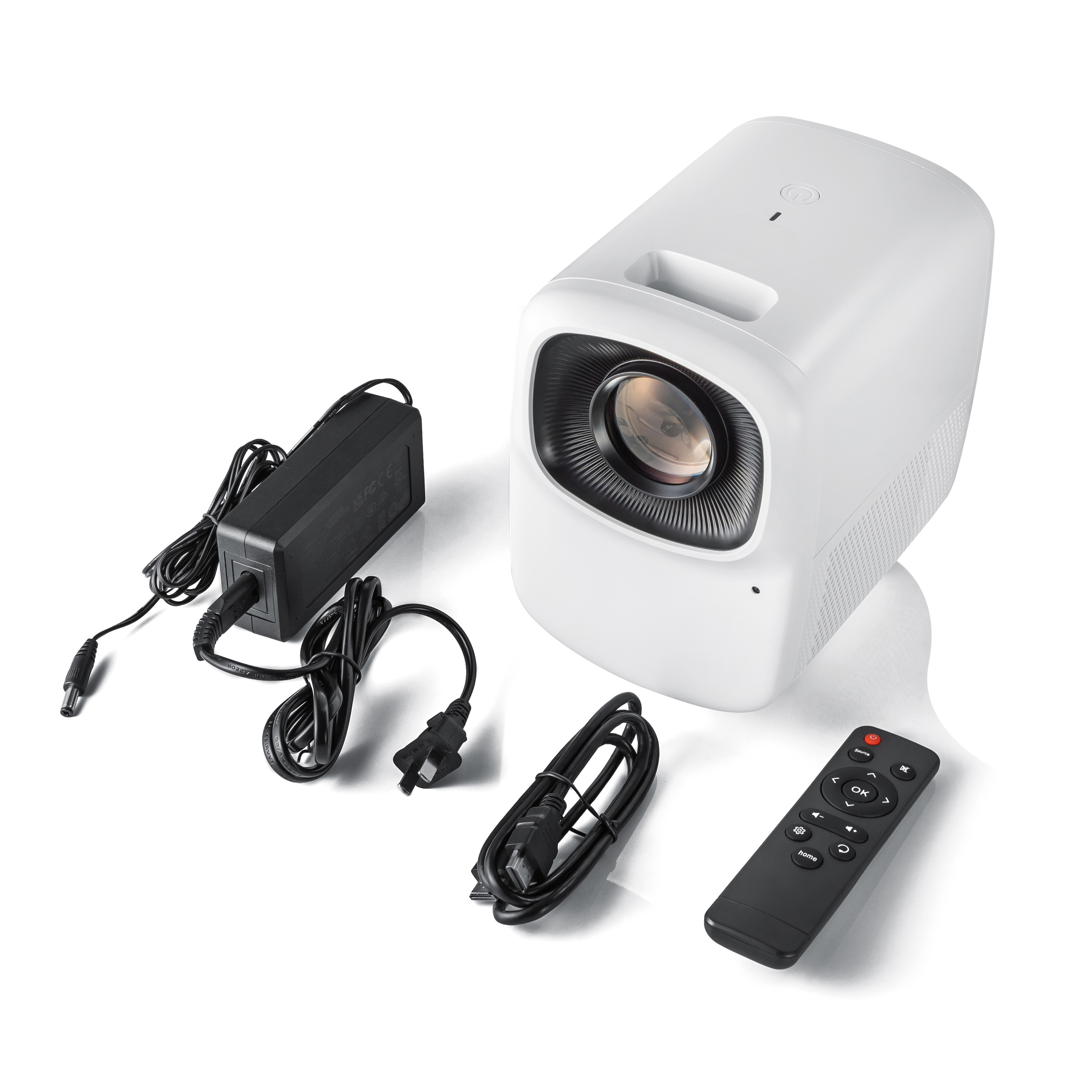 Outdoor 1080P Mini Projector Android Smart Portable Projectors 200 Lumens 1.2m 3m