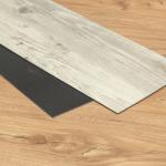 Wood Texture Interlocking Luxury Vinyl Tile Flooring Quick Fitting Interior