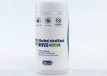 Anti Bacterial Wipes Pharmacy Alcohol Disinfectant Wipes 75% 60 Pack Per Can