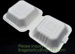 Biodegradable, Sugar Cane, Sugarcane Bamboo Pulp, Bento Box, Bagasse Food