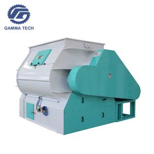 Quality 1ton/ Batch Double Shaft Grinder Animal Feed Mixer Machine For Cattle Feed 2 Cbm wholesale