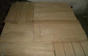 Quality Engineered Ash Hardwood Veneer Flooring Brown , Inlay Veneer Sheet wholesale
