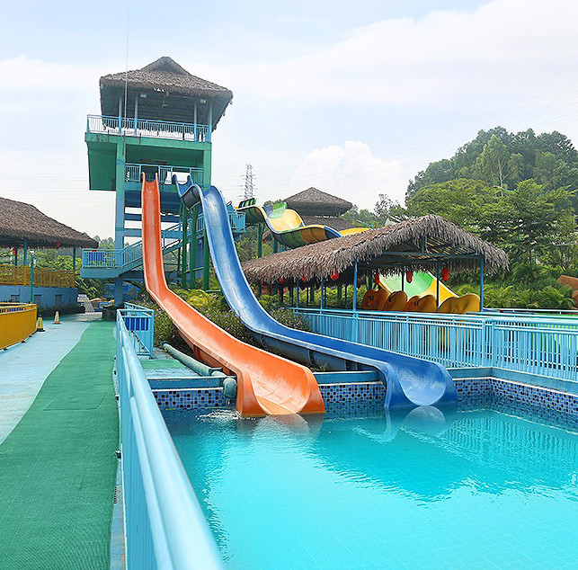 Water Park Slide Customized Swimming Pool Slide For Adults And Children