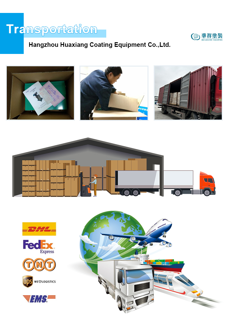 High Efficiency Automatic Powder Coating Line Eco Friendly Powder Coating Conveyor Systems