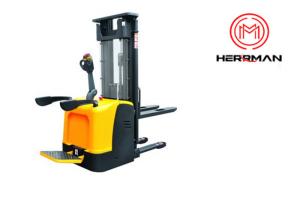 Quality 1600MM 1.2T Battery Operated Electric Pallet Stacker wholesale