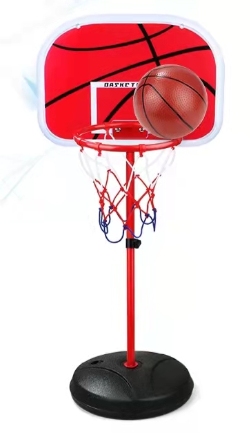 Outdoor Kids Portable Basketball Pole Space Saving Convenient for training