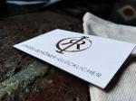 Promotional Premium Business Cards , Custom Letterpress Business Cards Gold Foil