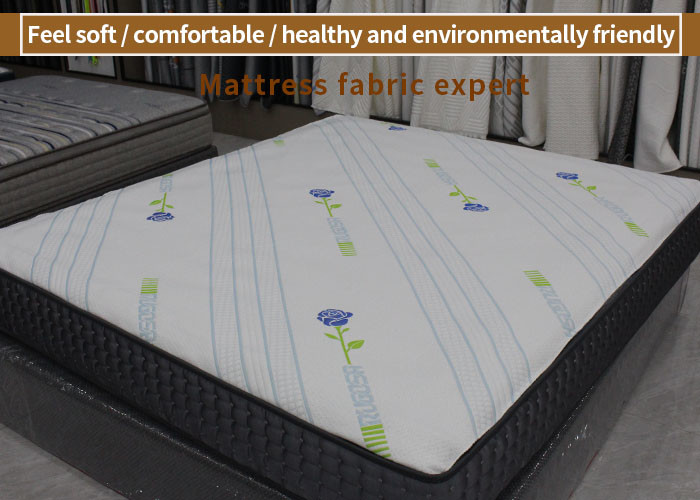 Jacquard Cotton Air Layer Mattress Latex Pillow Fabric Tear Resistant