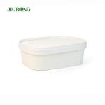 Waterproof Recyclable Paper Takeaway Bowl 1500ml Food Grade For Salad