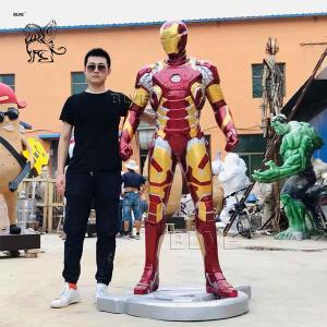 Quality Marvel Avengers Iron Man Sculpture Resin Life Size Mark 43 Statue Home Decoration wholesale