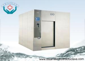 Quality PLC System Large Pharmaceutical Autoclave Steam Sterilizer With Horizontal Sliding Door wholesale