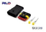 1.5 Series Male Female AMP Car 6P Waterproof Wire Plugs For Car