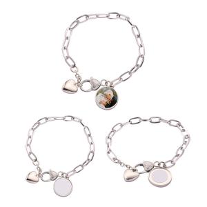Quality Sublimation Ins Bracelet Personalized Gifts Fashion Handchain For Sublimation Photo Printing wholesale